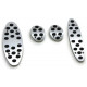Pedals and accessories Alu pedals set for shift car suitable for Mini Cooper R50 R53 R55 R56 R57 ab01 | races-shop.com